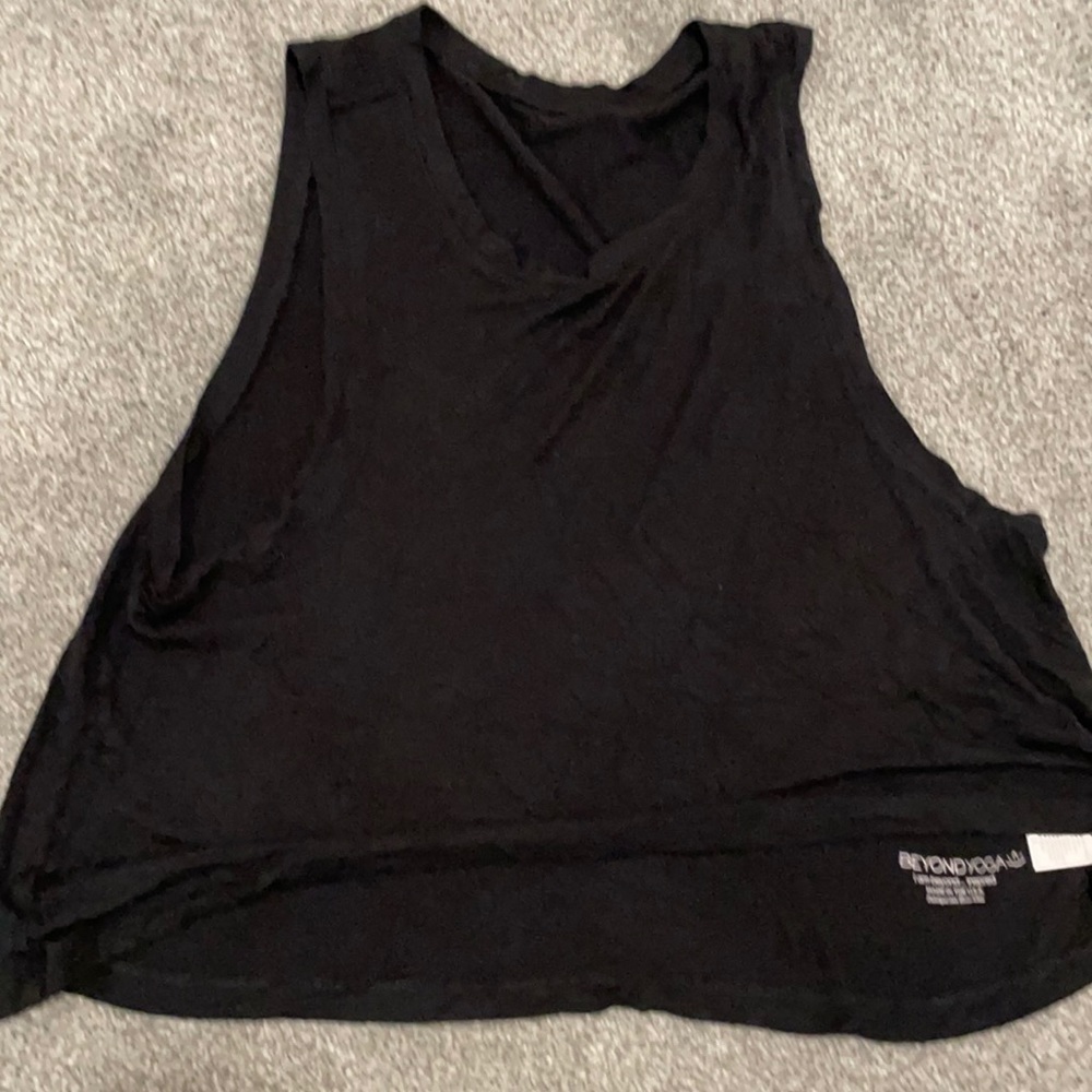 Beyond Yoga Black Tank